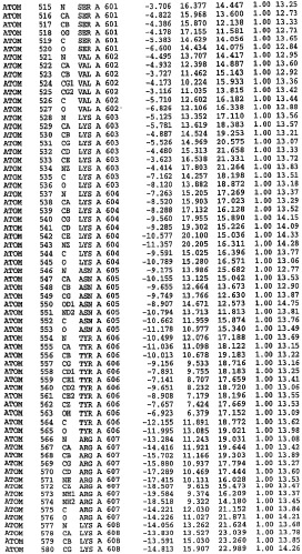 Кристаллическая структура фосфодиэстеразы 5 и ее использование (патент 2301259)