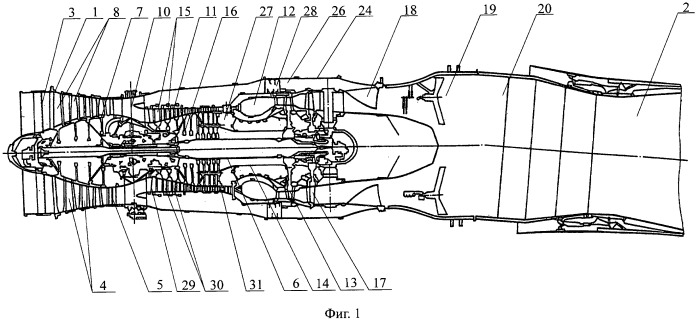 Способ серийного производства газотурбинного двигателя и газотурбинный двигатель, выполненный этим способом (патент 2555940)