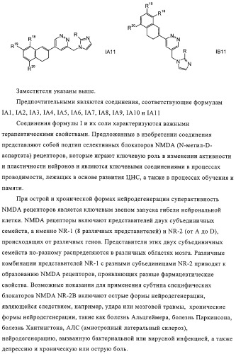 (имидазол-1-илметил)пиридазин в качестве блокатора nmda рецептора (патент 2317294)