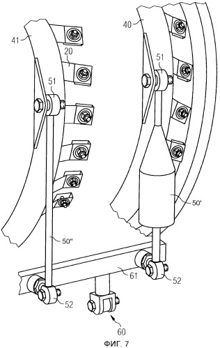 Регулировочное устройство направляющих лопаток осевого компрессора, система поворотных направляющих лопаток осевого компрессора и способ регулирования направляющих лопаток осевого компрессора (патент 2509897)