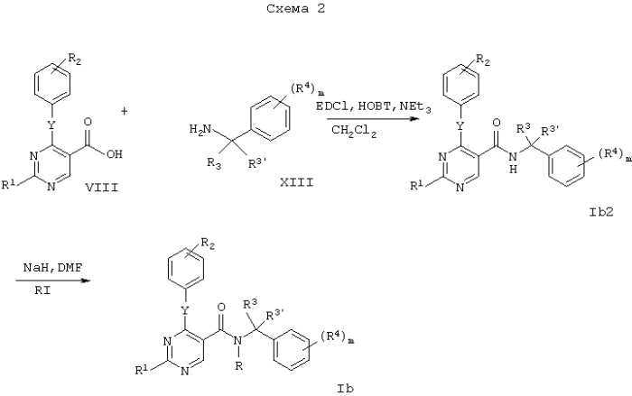 Производные пиримидина и фармацевтическая композиция (патент 2284997)