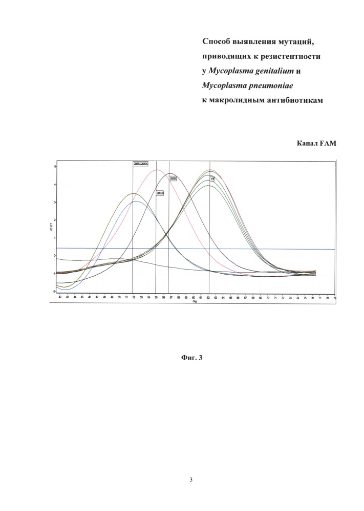 Способ выявления мутаций, приводящих к резистентности у mycoplasma genitalium и mycoplasma pneumoniae к макролидным антибиотикам (патент 2646123)