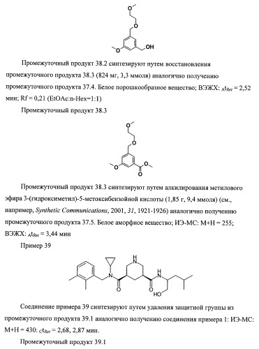 3,5-замещенные пиперидины, как ингибиторы ренина (патент 2415840)