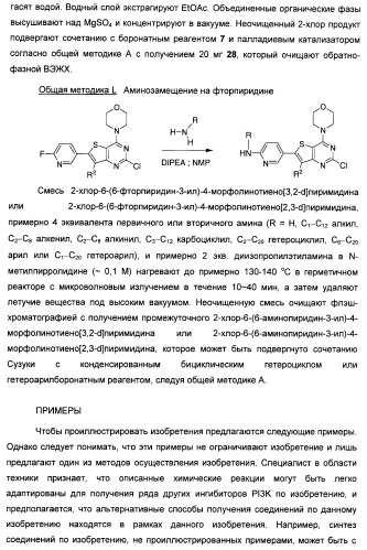 Ингибиторы фосфоинозитид-3-киназы и содержащие их фармацевтические композиции (патент 2437888)