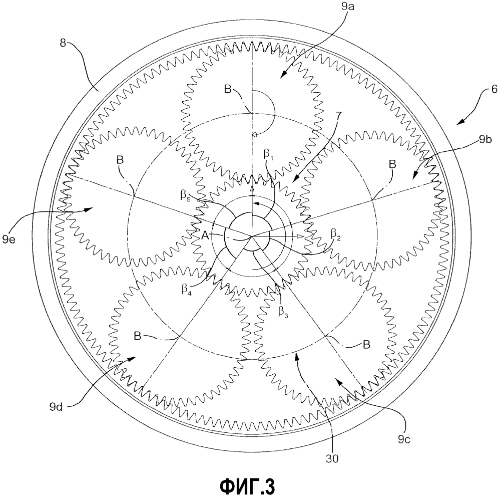 Планетарный механизм и соответствующий способ производства (патент 2600414)