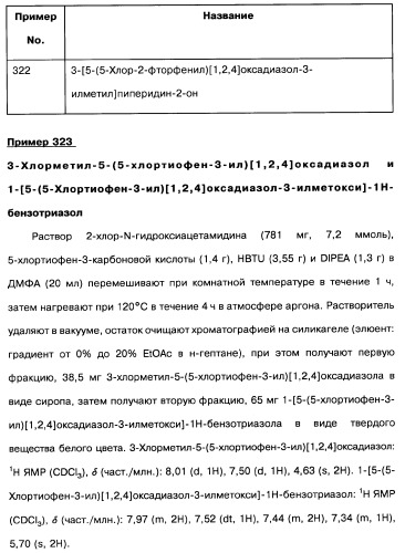 [1,2,4]оксадиазолы (варианты), способ их получения, фармацевтическая композиция и способ ингибирования активации метаботропных глютаматных рецепторов-5 (патент 2352568)