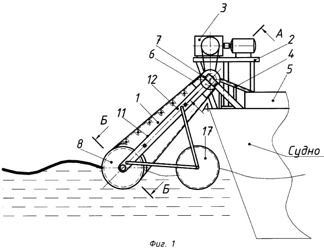 Устройство для удаления поверхностного слоя нефтесодержащих жидкостей (патент 2366614)