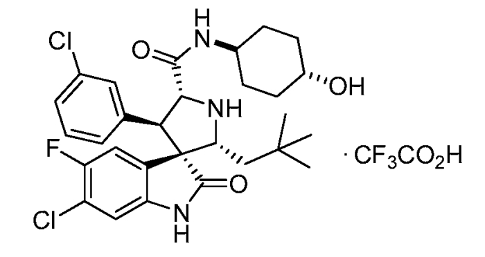 Спирооксиндольные антагонисты mdm2 (патент 2553269)