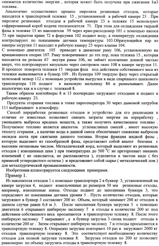 Способ и устройство для переработки резиновых отходов (патент 2356731)