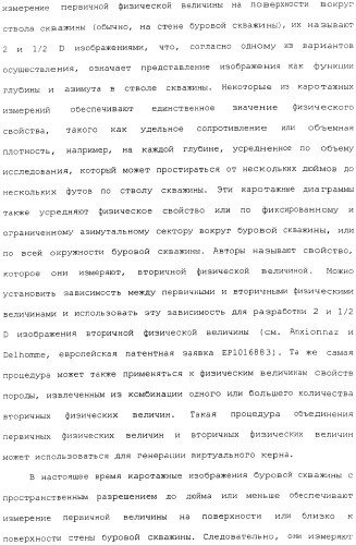 Генерация и отображение виртуального керна и виртуального образца керна, связанного с выбранной частью виртуального керна (патент 2366985)