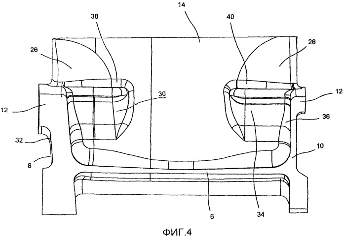 Ступица в сборе выпускного картера, выпускной картер, турбина и турбомашина (патент 2474700)