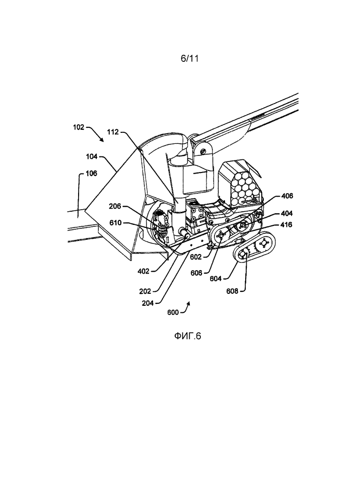 Силовой узел перевозчика поддонов (патент 2621210)