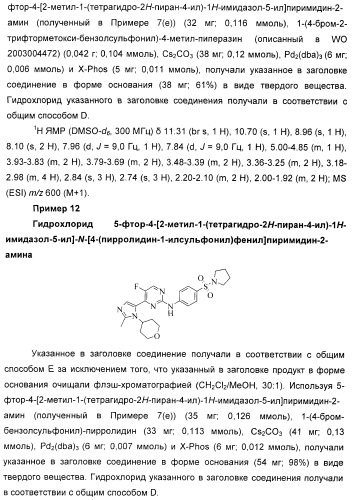 Новые пиримидиновые производные и их применение в терапии, а также применение пиримидиновых производных в изготовлении лекарственного средства для предупреждения и/или лечения болезни альцгеймера (патент 2433128)