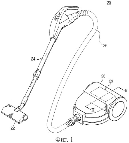 Пылесос (патент 2322171)