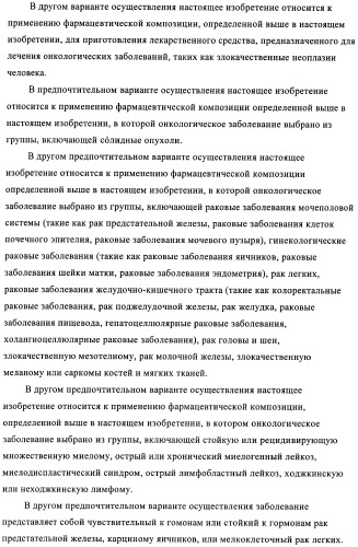 Комбинации, предназначенные для лечения заболеваний, включающих пролиферацию клеток (патент 2407532)