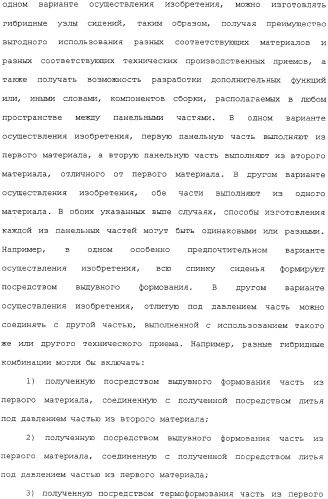 Усовершенствованная система сидений (патент 2323106)