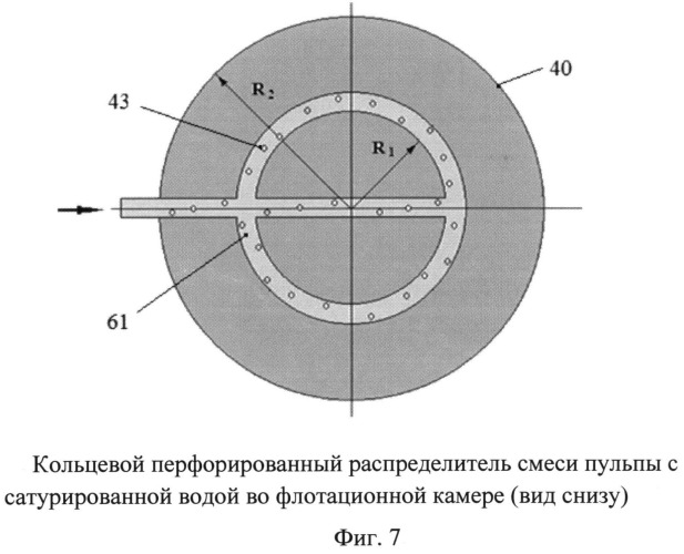 Способ извлечения избранных минералов из рудных пульп напорной флотацией и устройство для его осуществления (патент 2507007)