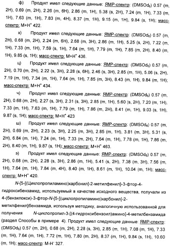 Производные амидов, несущие циклопропиламинокарбонильный заместитель, пригодные в качестве ингибиторов цитокинов (патент 2382028)