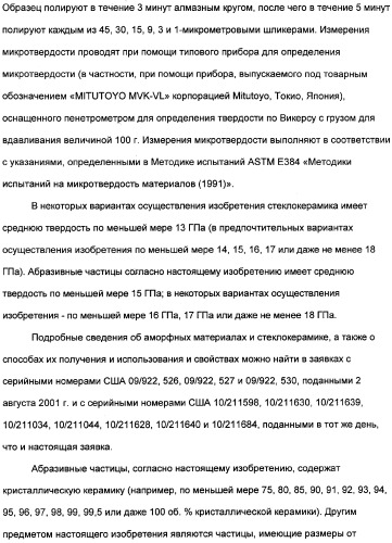 Керамические материалы, абразивные частицы, абразивные изделия и способы их получения и использования (патент 2358924)