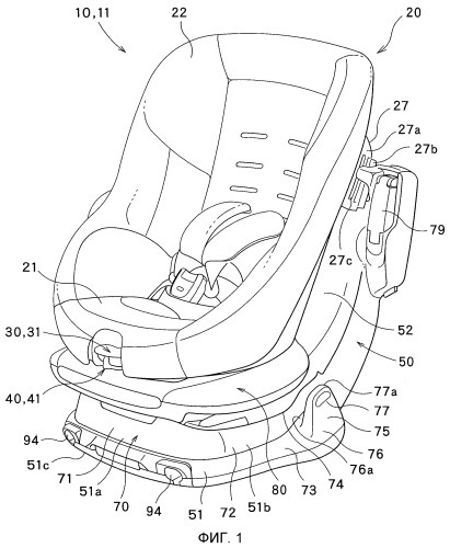 Детское автокресло (патент 2501675)