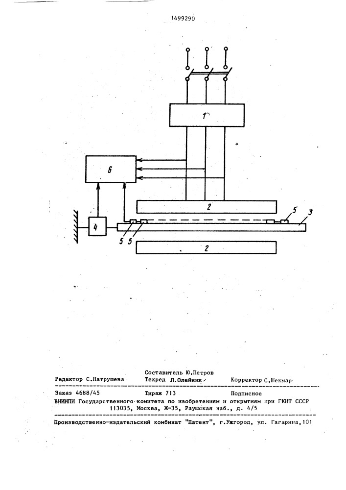 Косвенный способ определения механических и пусковых характеристик асинхронного электродвигателя (патент 1499290)
