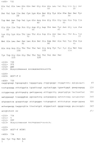 Pscaxcd3, cd19xcd3, c-metxcd3, эндосиалинxcd3, epcamxcd3, igf-1rxcd3 или fap-альфаxcd3 биспецифическое одноцепочечное антитело с межвидовой специфичностью (патент 2547600)