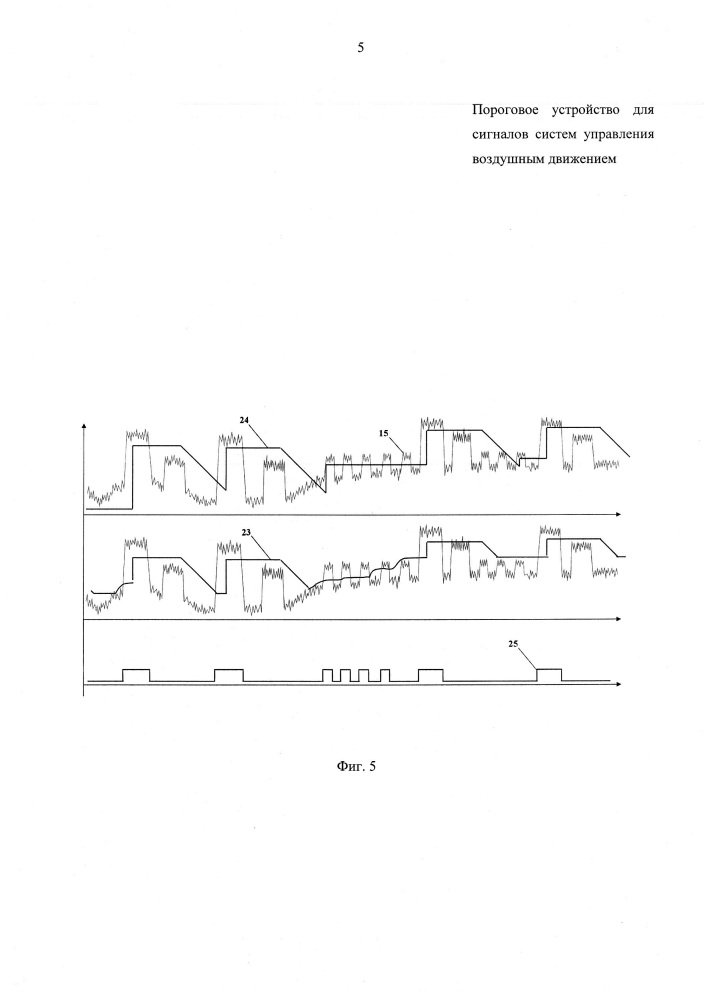 Пороговое устройство для сигналов систем управления воздушным движением (патент 2646690)