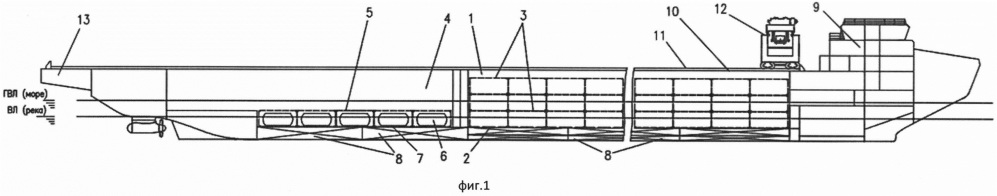 Универсальное арктическое судно класса inf-2 (патент 2649561)