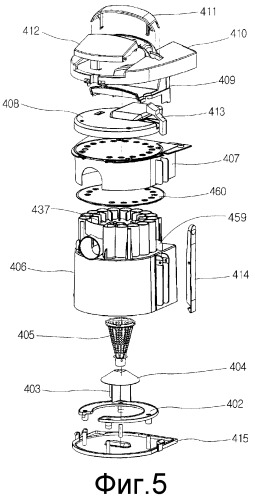 Пылесборное устройство для пылесоса (варианты) (патент 2314742)
