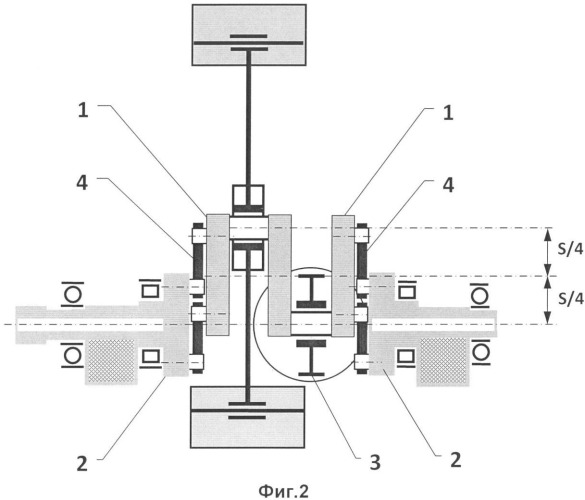 Бесшатунный механизм преобразования движения (патент 2420680)