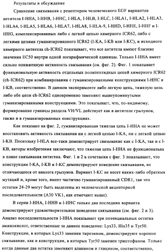 Антигенсвязывающие молекулы, которые связывают egfr, кодирующие их векторы и их применение (патент 2488597)