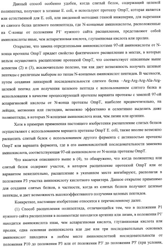 Способ расщепления полипептидов с использованием варианта протеазы оmpт (патент 2395582)