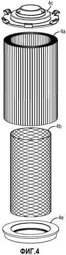 Модульные фильтрующие элементы для применения в картридже с фильтром в фильтре (патент 2561993)