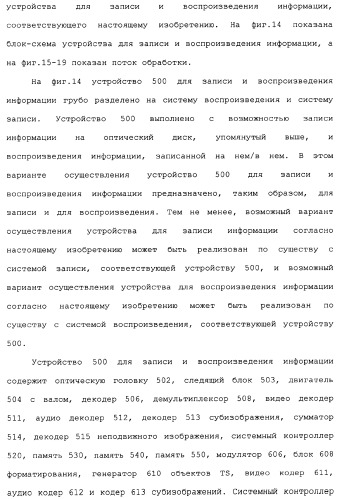 Носитель для записи информации, устройство и способ записи информации, устройство и способ воспроизведения информации, устройство и способ записи и воспроизведения информации (патент 2355050)