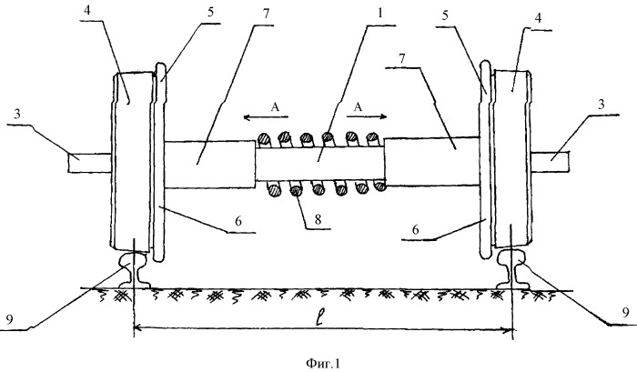 Колесная пара вагона (патент 2400373)