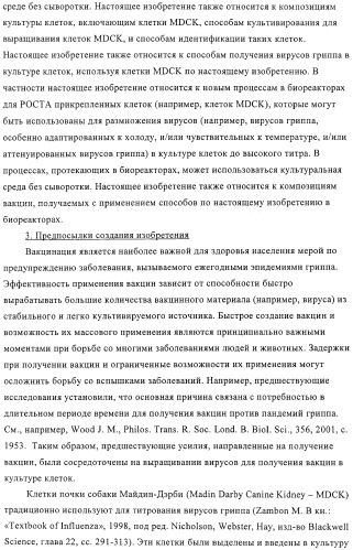Линии клеток почки собаки майдин-дэрби (mdck), поддерживающие рост вирусов до высоких титров, и способ применения этих клеток в биореакторе (патент 2487935)