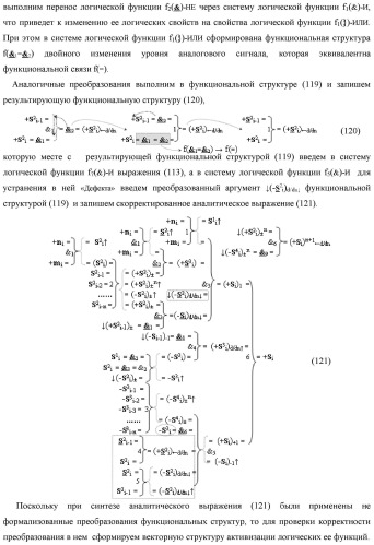 Функциональная структура предварительного сумматора f  [ni]&amp;[mi](2n) параллельно-последовательного умножителя f  ( ) условно &quot;i&quot; разряда для суммирования позиционных аргументов слагаемых [ni]f(2n) и [mi]f(2n) частичных произведений с применением арифметических аксиом троичной системы счисления f(+1,0,-1) с формированием результирующей суммы [s ]f(2n) в позиционном формате (патент 2443008)