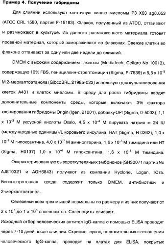 Человеческие моноклональные антитела к рецептору эпидермального фактора роста (egfr), способ их получения и их использование, гибридома, трансфектома, трансгенное животное, экспрессионный вектор (патент 2335507)