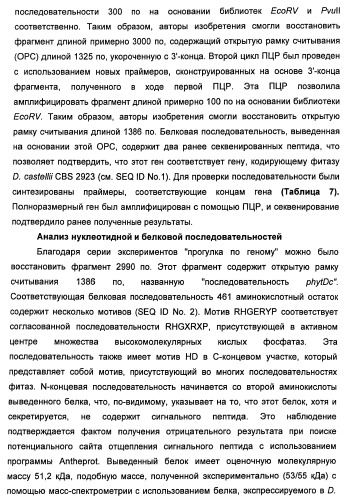 Фитаза debaryomyces castellii (патент 2421519)