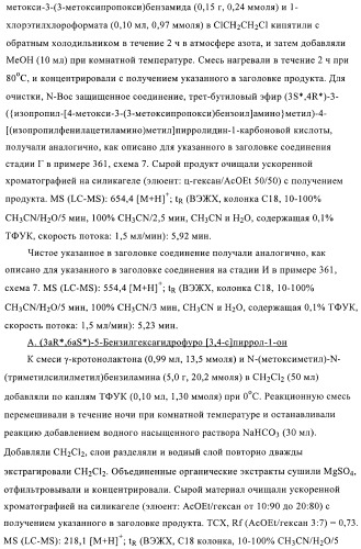 3,4-замещенные производные пирролидина для лечения гипертензии (патент 2419606)