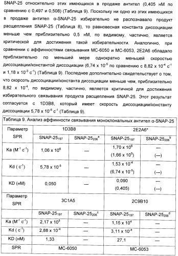 Иммунологические анализы активности ботулинического токсина серотипа а (патент 2491293)