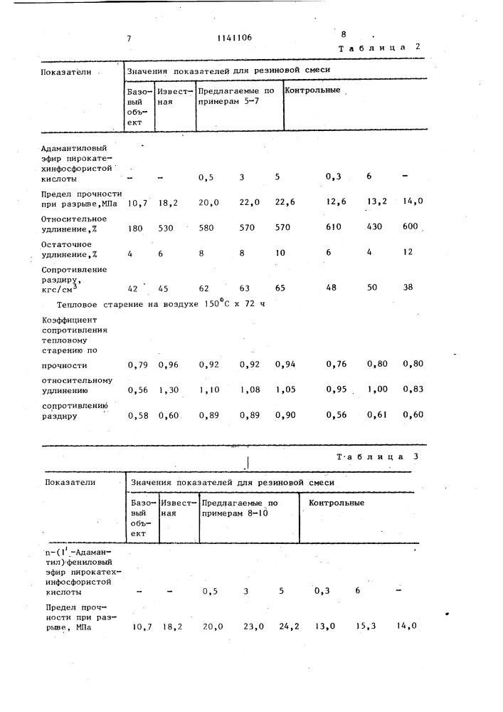 Резиновая смесь на основе этилен-пропиленового каучука (патент 1141106)