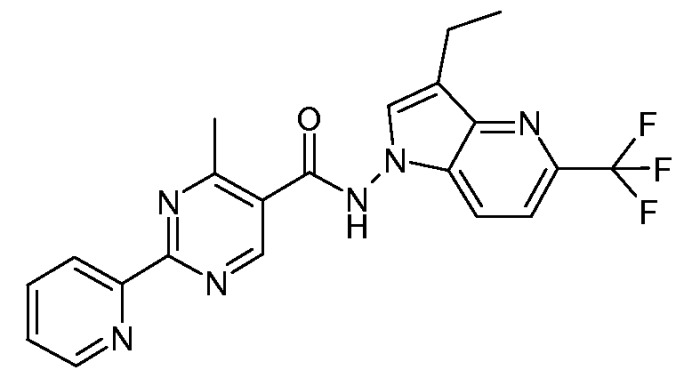 Пиримидингидразидные соединения как ингибиторы pgds (патент 2464262)