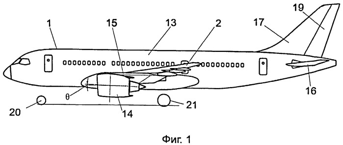 Дозвуковой пассажирский самолет (патент 2529309)