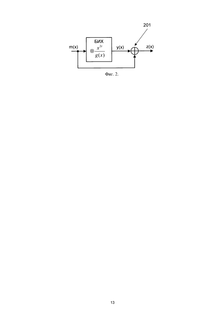 Реконфигурируемый кодер рида-соломона (патент 2605672)
