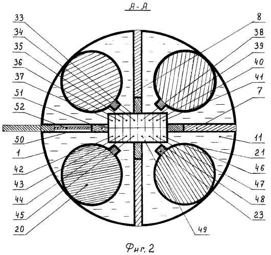 Интеллектуальная кавитационно-реактивная торпеда с разделяющимися головными частями (патент 2358234)