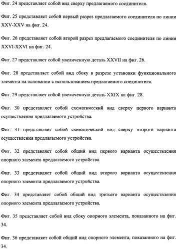 Опорный элемент (патент 2357636)