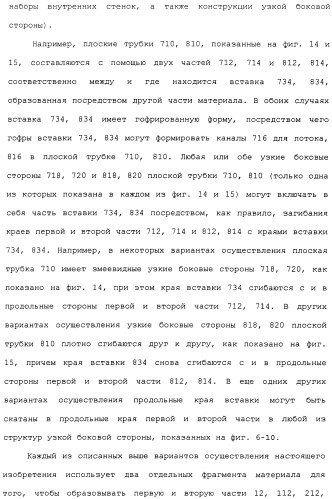 Плоская трубка, теплообменник из плоских трубок и способ их изготовления (патент 2480701)