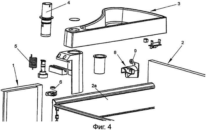 Шкаф с выдвижной деталью (патент 2385141)