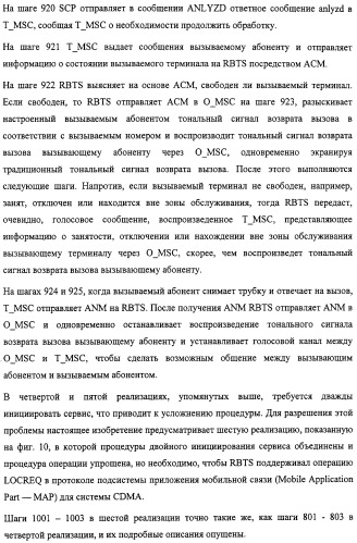 Система и способ обеспечения тональных сигналов возврата вызова в сети связи (патент 2323539)